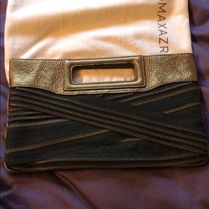 BCBG clutch black/gold